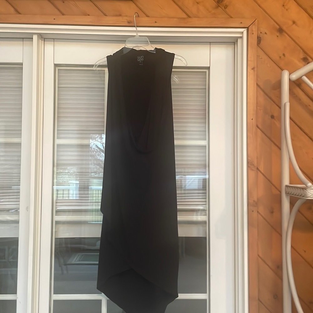 Clara Sun Woo Black Dress. XS